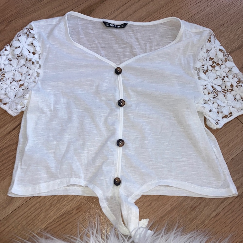 semi formal shein top